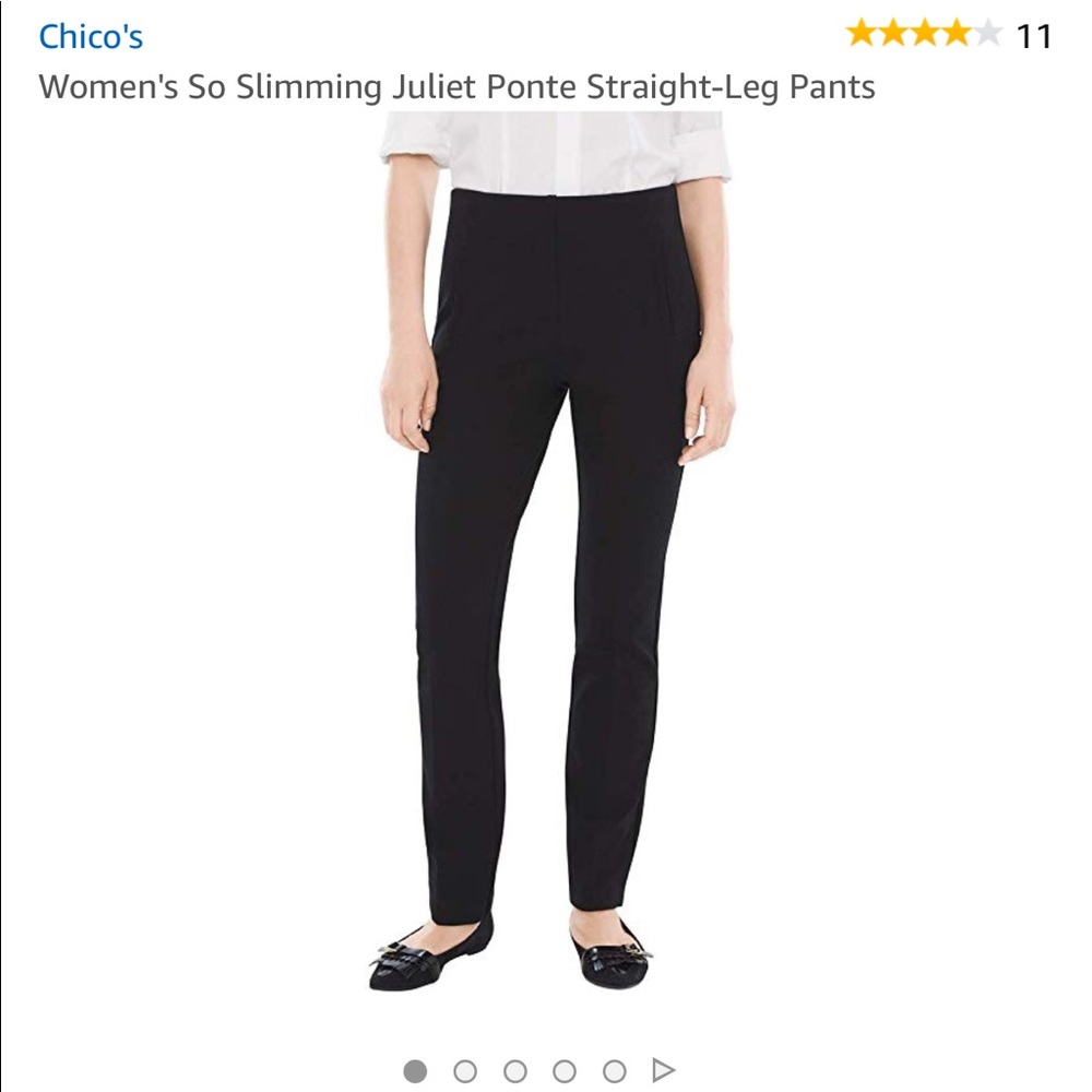 Chico’s xxl black dress pants